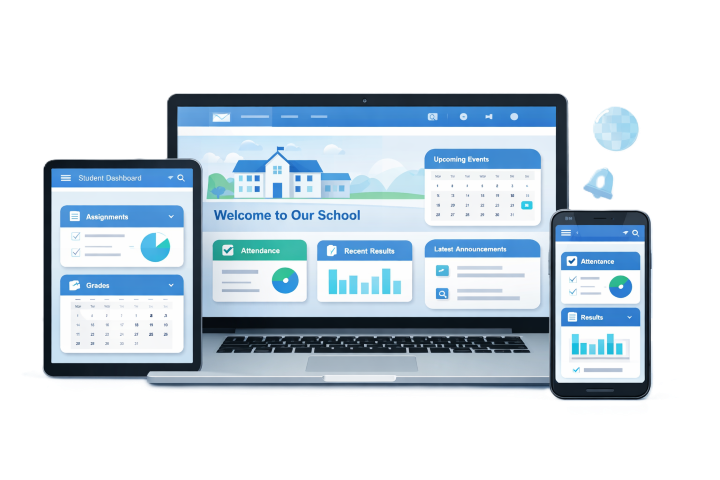 School Website Example